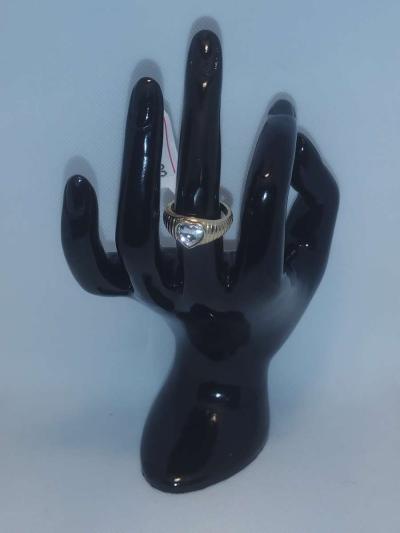 White Heart Ring - Thumbnail 5