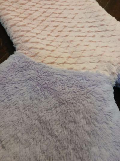 Authentic Kids murmaid pink and purple blanket tail - Thumbnail 3