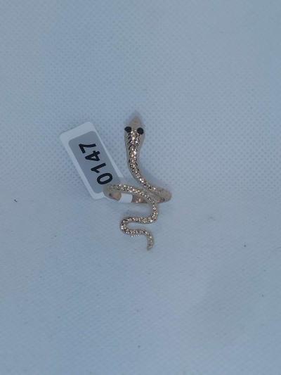 Snake Eyes Chic Rhinestone ring - Thumbnail 3