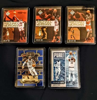 original Michael Jordan LeBron James 5 car lot - Abbott, Texas