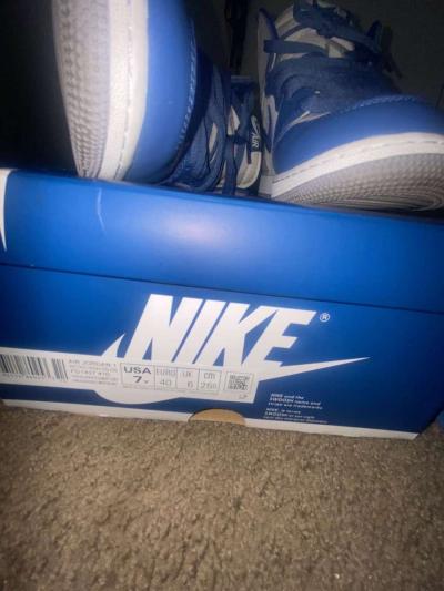 True Blue Air Jordan 1 - Thumbnail 3