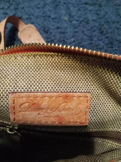 Dooney and Bourke Pink Ostrich Leather Bag - Thumbnail 2