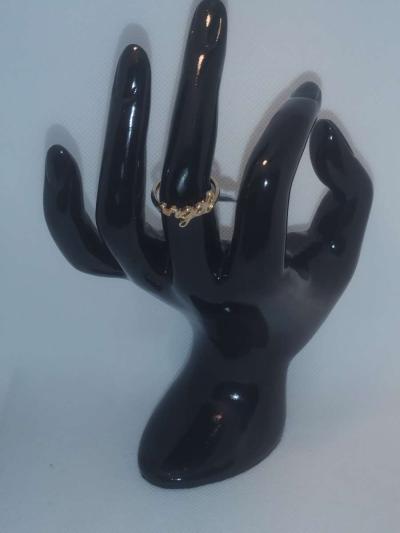 Angel Chic Rhinestone Ring - Thumbnail 5