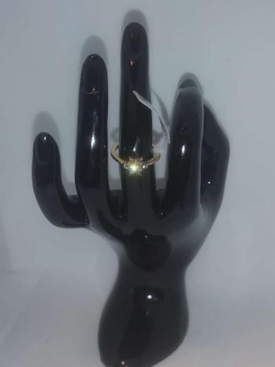 White Flower Chic Rhinestone Ring - Thumbnail 5