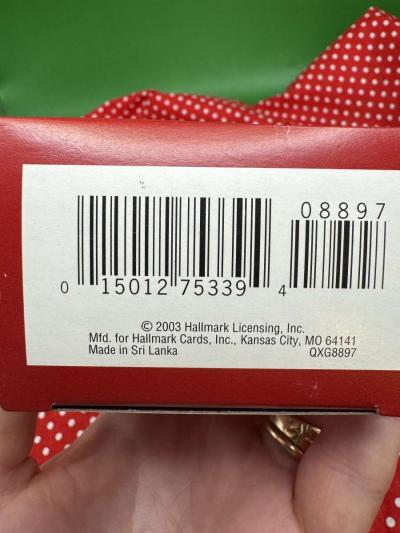 2020HMT 2003 Hallmark Keepsake Ornament Son Penguin with Sto - Thumbnail 3