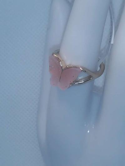 Butterfly Sparkles Chic Rhinestone Ring - Thumbnail 2