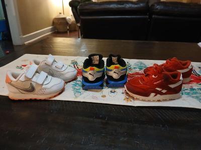 Lot of baby shoes Nike Reebok and Puma 4C - Thumbnail 4