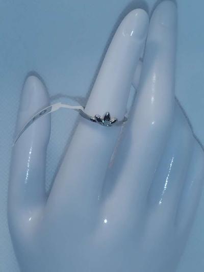 3 Leaf Retro Geometric Ring - Thumbnail 5