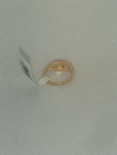 Onyx Eye Chic Rhinestone Ring - Thumbnail 4