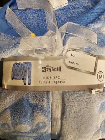 Disney Stitch kids pijamas size 8 - Thumbnail 2