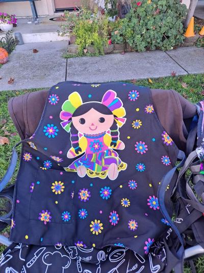 Mandiles echo a mano handmade aprons - Thumbnail 2