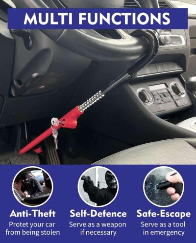 Club Pedal to Steering Wheel Lock - Thumbnail 3