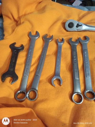 Set of Wrenches Craftsman and Socket Wrench Craft also - Thumbnail 4