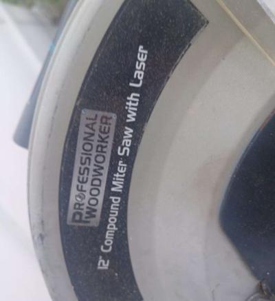 15 Amp Corded 12 in DoubleBevel Compound Miter Saw - Thumbnail 4