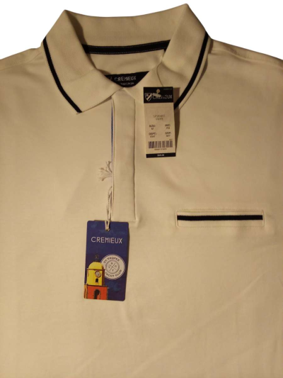 CREMIEUXYacht Club Collection Faux Pocket Short Sleeve Snaps - Thumbnail 3