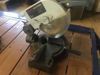 Sears Craftman compound miter saw - Thumbnail 3