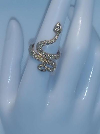 Coiled Snake Ring - Thumbnail 2