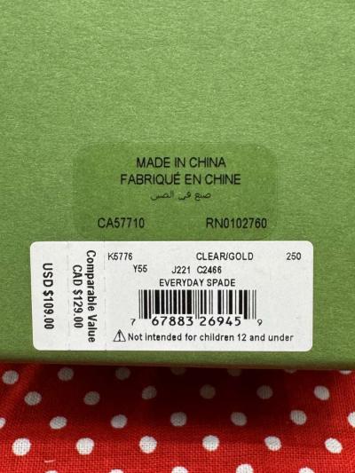 2035AOHP Kate Spade Everyday Spade Cubic Zirconia Stud   Pen - Thumbnail 6