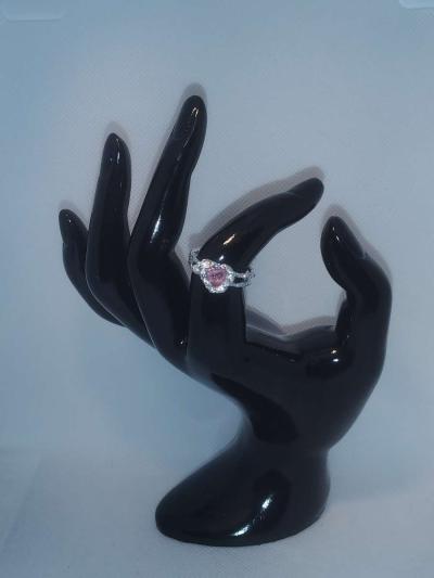 Sparkling Heart Ring - Thumbnail 3
