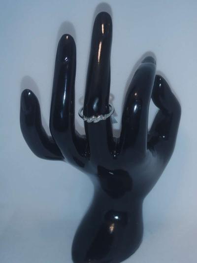 Leaf Design Silver Ring GA - Thumbnail 3