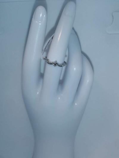 Gothic Ribbon Ring GA - Thumbnail 2