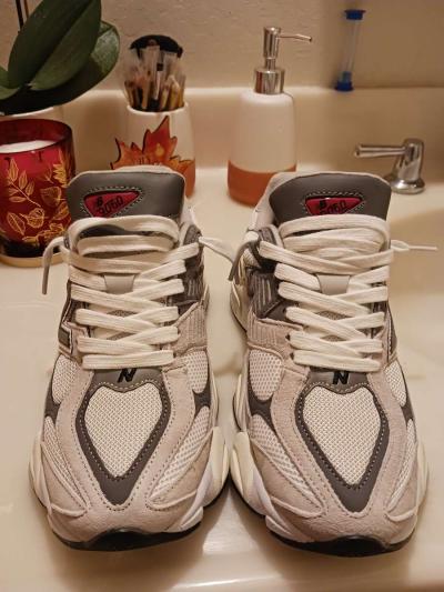 New Balance 9060s Rain Cloud Grey - Thumbnail 4