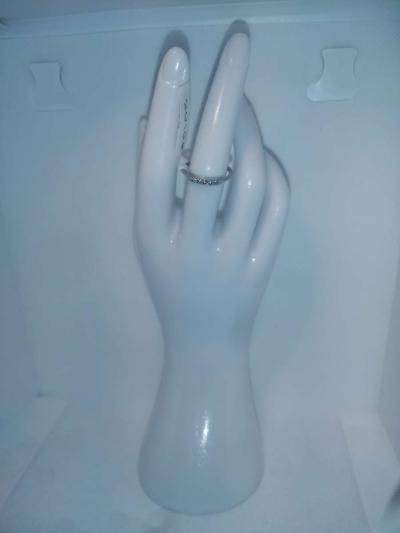 Knuckles Style Silver Ring GA - Thumbnail 2