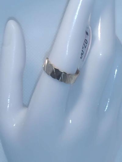 Open Slant Chic Rhinestone Ring - Thumbnail 2