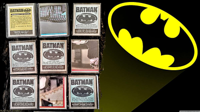 1988 bat man movie card lot - Thumbnail 2