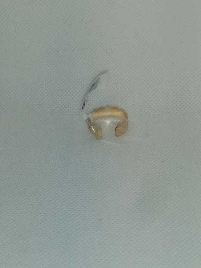 Open Slant Chic Rhinestone Ring - Thumbnail 4