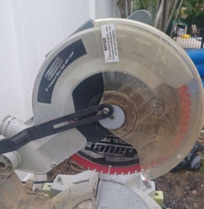15 Amp Corded 12 in DoubleBevel Compound Miter Saw - Thumbnail 2