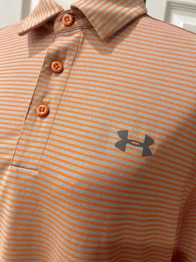 under armour performance golf polo shirt size medium - Thumbnail 4