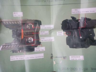 pair of headlights for ford f150 2018 2020 - Thumbnail 4