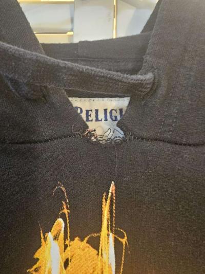 True Religion Black Hoodie XL - Thumbnail 4