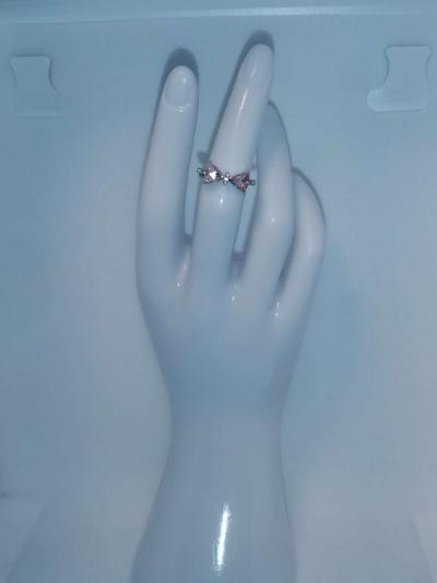 Pink Bow Ring - Thumbnail 2