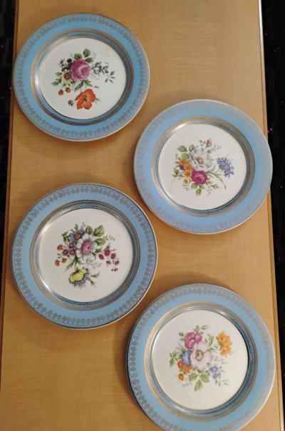 Mark Roberts hand painted plates - Hurst, Texas