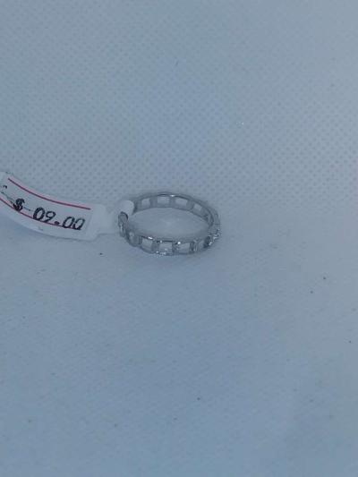 Chain Style Retro Geometric Ring - Thumbnail 3