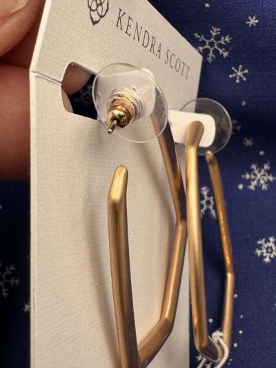 2015PITT Kendra Scott Lonnie Rose Gold Plated Over Brass Ang - Thumbnail 4