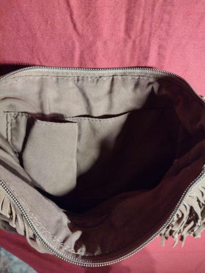 leather tassel purse - Thumbnail 2