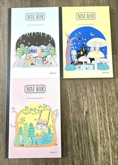 Item KOKUYO Small Lined Illustrated Notebook - Thumbnail 5