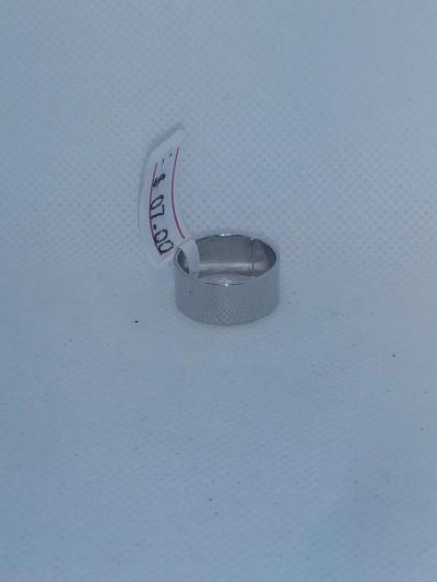 Wide Band Retro Geometric Ring - Thumbnail 3