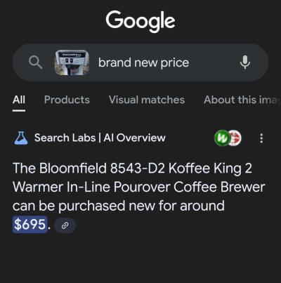 Bloomfield Industrial Coffee Machine - Thumbnail 4