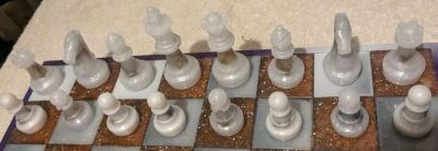 Petrified Wood Chess Set - Thumbnail 5