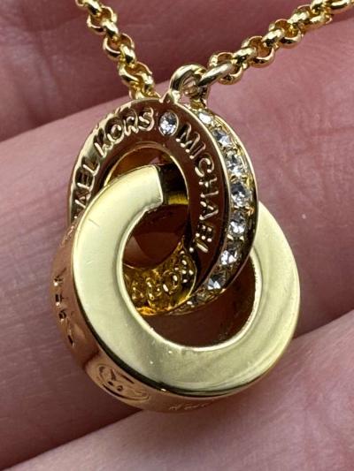 2000AHSH Michael Kors Brass W Gold Color Plating Circles  Cr - Thumbnail 3