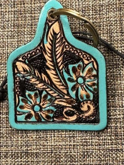 2014MMT  Myra Bag Twlights First Bloom  Tooled Leather  Key - Thumbnail 2