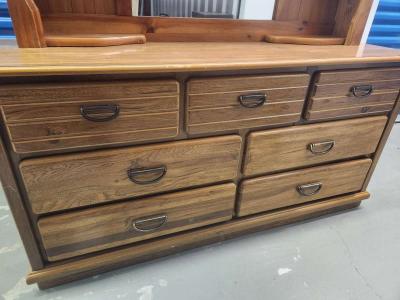 Wooden Hutch Mirror - Thumbnail 3