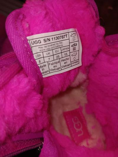 Child Pink Uggs Boots - Thumbnail 5