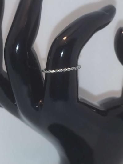 Braided Retro Geometric Ring - Thumbnail 2