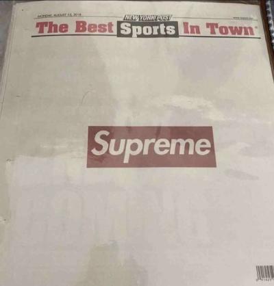 limited Edition New York post Supreme newspaper - Thumbnail 3