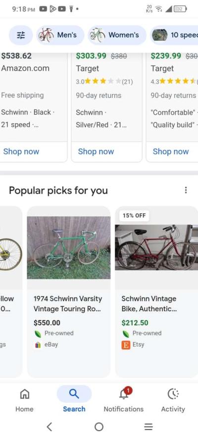 Schwinn Varsity Bike - Thumbnail 4